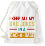 printfashion DAD-A-BASE - Sportzsák, Tornazsák - Fehér (5112955)