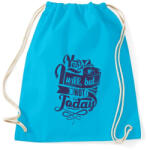 printfashion Igen. . . de nem ma! - Sportzsák, Tornazsák - Surf blue (46171)