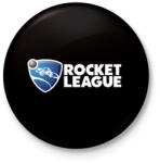 printfashion rocket league - Kitűző, hűtőmágnes - Fekete (3103768)