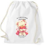 printfashion A legjobb Júniusi Anya szülinap - Sportzsák, Tornazsák - Fehér (15700383)