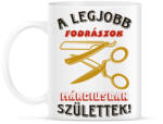 printfashion Fodrász szülinapja március színes - Bögre - Fehér (5490767)