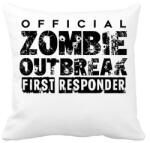 printfashion Zombi apokalipszis - Párnahuzat, Díszpárnahuzat - Fehér (441293)