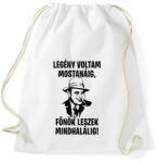 printfashion Al Capone legénybúcsú - Sportzsák, Tornazsák - Fehér (2847216)