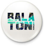 printfashion Balaton - Kitűző, hűtőmágnes - Fehér (12349727)