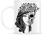printfashion koponya girl - Bögre - Fehér (13487053)