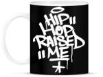 printfashion A hiphop nevelt fel - Bögre - Fekete (3561205)