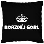 printfashion BIRTHDAY GIRL - Párnahuzat, Díszpárnahuzat - Fekete (10028764)