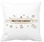 printfashion A mestercukrász - Párnahuzat, Díszpárnahuzat - Fehér (7247785)