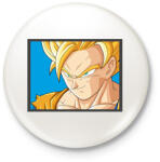 printfashion Dragon ball karakterek2 - Kitűző, hűtőmágnes - Fehér (12591154)