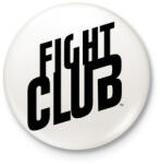 printfashion fight club logo - Kitűző, hűtőmágnes - Fehér (3090131)