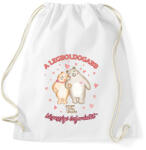 printfashion Legboldogabb évforduló - Sportzsák, Tornazsák - Fehér (13526761)