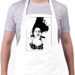 printfashion Lebegés - Kötény - Fehér (4902309)