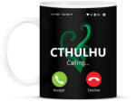 printfashion Cthulhu hívása - Bögre - Fekete (4288280)