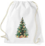 printfashion Karácsonyfánk - Sportzsák, Tornazsák - Fehér (10152415)