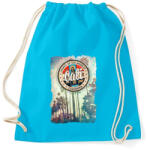 printfashion Kalifornia - Sportzsák, Tornazsák - Surf blue (39731)