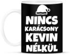 printfashion NINCS KARÁCSONY KEVIN NÉLKÜL - Bögre - Fekete (10934571)