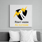printfashion Fényt viszek az életedbe - Vászonkép - Fehér (6641149)