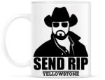 printfashion yyellowstone Send RIP - Bögre - Fehér (15519908)