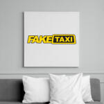 printfashion Fake Taxi - Vászonkép - Fehér (6637979)