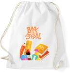 printfashion Back to school! - Sportzsák, Tornazsák - Fehér (14179655)