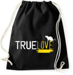 printfashion True love - Sportzsák, Tornazsák - Fekete (13463282)