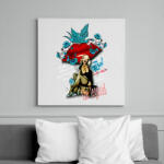 printfashion THE LEGEND - Vászonkép - Fehér (6621677)