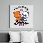 printfashion Lélekben ikrek - Vászonkép - Fehér (13506572)