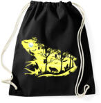 printfashion Éjjeli béka - Sportzsák, Tornazsák - Fekete (130269)