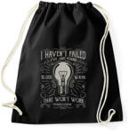 printfashion Nem buktam el. . . - Sportzsák, Tornazsák - Fekete (796591)