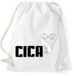 printfashion Pumacica - Sportzsák, Tornazsák - Fehér (13625329)