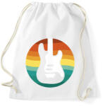 printfashion Basszusgitár - Sportzsák, Tornazsák - Fehér (14105985)