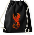 printfashion Főnix - Sportzsák, Tornazsák - Fekete (14041542)
