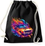 printfashion Autó - Sportzsák, Tornazsák - Fekete (15350649)