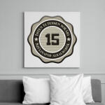 printfashion 15 - Vászonkép - Fehér (7237477)