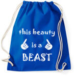 printfashion Ez a szépség egy szörnyeteg - Sportzsák, Tornazsák - Bright royal (1298415)