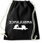 printfashion Ambulance - Sportzsák, Tornazsák - Fekete (9123315)