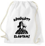 printfashion Kisvakond - köhögött, elástam! - Sportzsák, Tornazsák - Fehér (2550575)