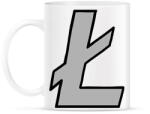 printfashion Litecoin - Bögre - Fehér (6933072)
