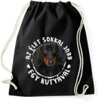 printfashion Tacskó - Sportzsák, Tornazsák - Fekete (5437633)