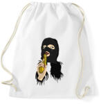 printfashion Gangsta B*tch - Sportzsák, Tornazsák - Fehér (2357116)