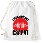 printfashion Legénybúcsús csapat - Sportzsák, Tornazsák - Fehér (6208726)