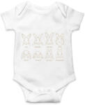 printfashion Nyúl fajták - Baba Body - Fehér (13317207)