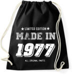 printfashion 1977 - Sportzsák, Tornazsák - Fekete (4050136)