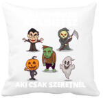 printfashion Halloweenkor az lehetsz aki csak szeretnél - Párnahuzat, Díszpárnahuzat - Fehér (14605496)