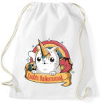printfashion Cica - Szólíts unikornisnak - Sportzsák, Tornazsák - Fehér (4101455)