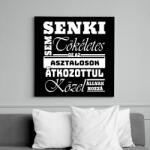 printfashion Tökéletes asztalos - Vászonkép - Fekete (6648719)