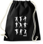 printfashion Fortnite Dance - Sportzsák, Tornazsák - Fekete (1222394)