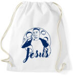 printfashion Jesus - Sportzsák, Tornazsák - Fehér (1691260)