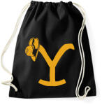 printfashion Yellowstone kalap - Sportzsák, Tornazsák - Fekete (15520489)