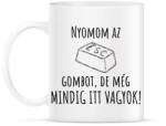 printfashion Nyomom az ESC gombot - Bögre - Fehér (7545194)